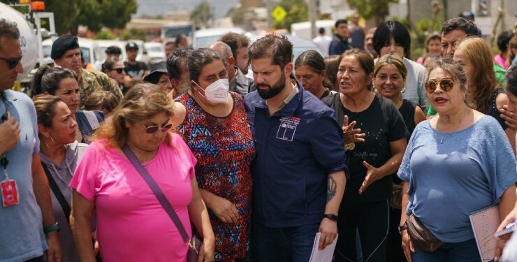 Pdte. Boric visita este domingo nuevamente sectores afectados por los incendios