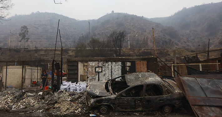 Pérdidas por incendios: Primeros cálculos parten en US$600 millones y llegan hasta US$1.200 millones
