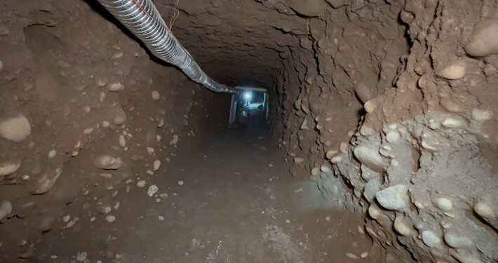 Descubren túnel de 15 metros para acceder a bóvedas de empresa de dinero en Rancagua