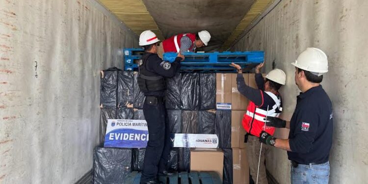 Descubren contrabando de 151.500 cajetillas de cigarrillos falsos enviados a Puerto Montt desde Puerto Natales