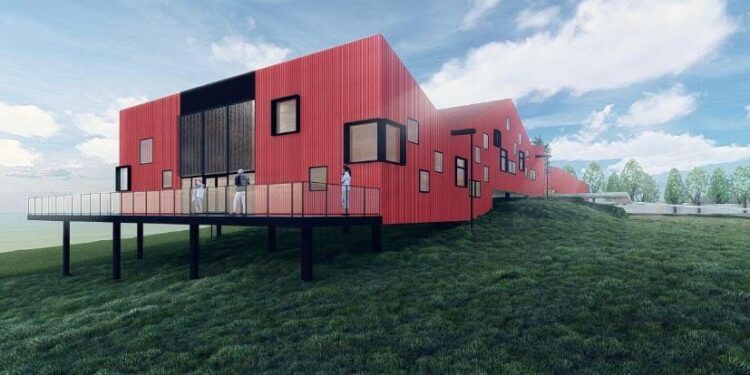 Presentan diseño de arquitectura de nuevo pabellón educativo en escuela rural Cancha Larga
