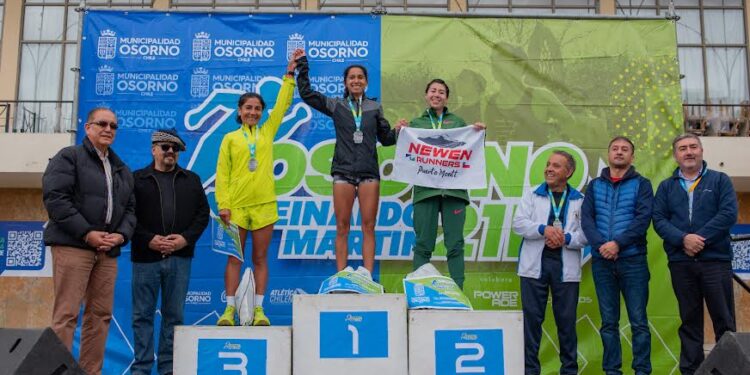 Atleta argentino y deportista chileno ganan media maratón Reinaldo Martin en Osorno