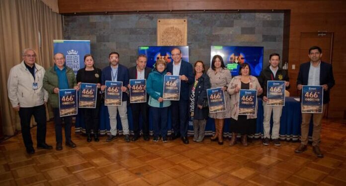 Lanzan programa de actividades por aniversario 466º de Osorno