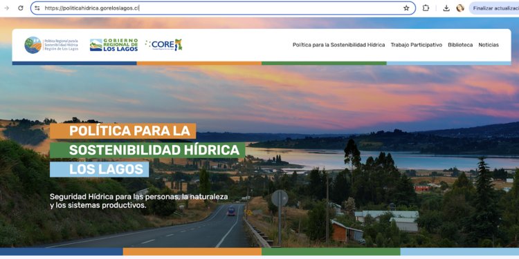 Política Hídrica Regional del Gobierno Regional (2024 – 2034) se presentó en la provincia de Osorno
