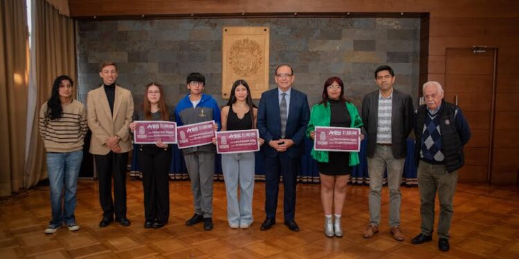 Cuatro jóvenes talentos de Osorno recibieron la “beca de las artes 2024”