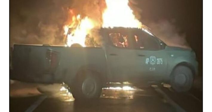 Les robaron armas y camioneta tenía cuatro disparos: OS9 y Labocar indagan triple crimen de carabineros