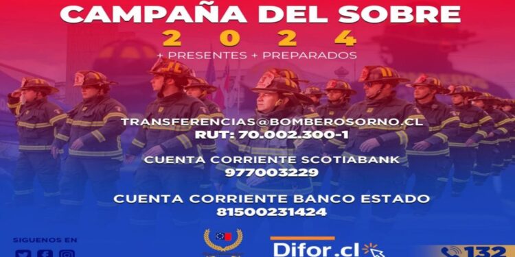 Lanzan campaña del Sobre 2024 en Osorno: este sábado comienzan a repartir sobres