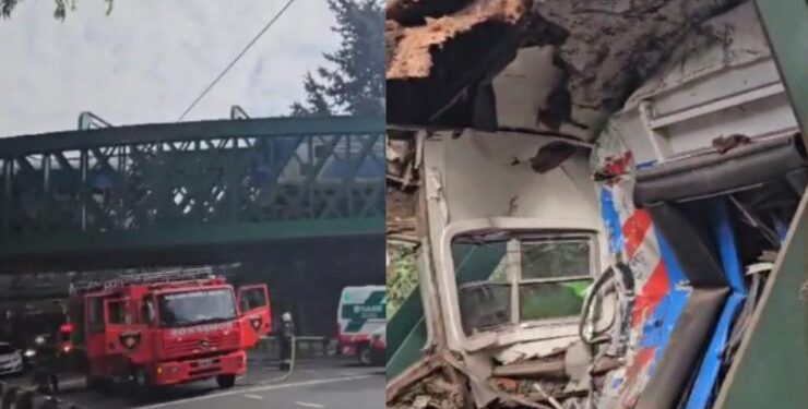 Choque de trenes deja decenas de heridos en Buenos Aires