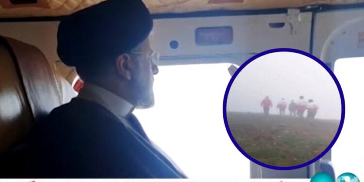 Presidente iraní no logra ser encontrado tras accidente de su helicóptero