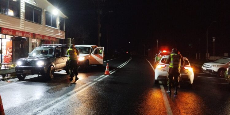 Osorno: Con 11 detenidos finalizó ronda preventiva de Carabineros en el sector de Rahue