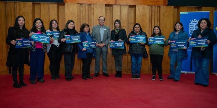 Fondo “Conckreta” repartió 20 millones a 52 emprendedoras no formalizadas en Osorno