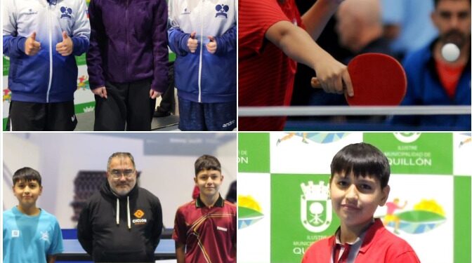 Jóvenes tenimesistas de Osorno obtuvieron diversos logros en primera fecha individual interzonal