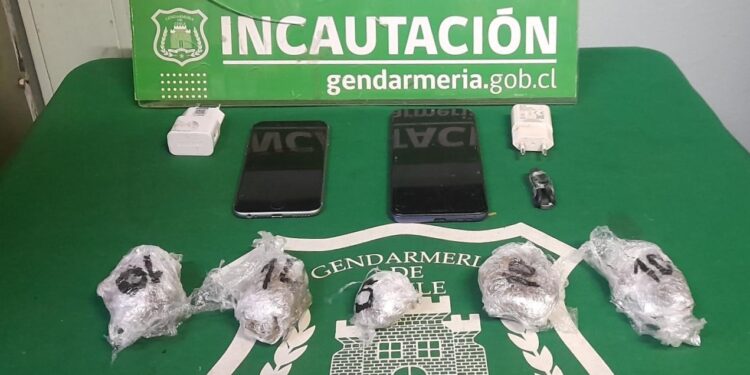 Gendarmes interceptan lanzamientos con droga y celulares en cárcel de Osorno