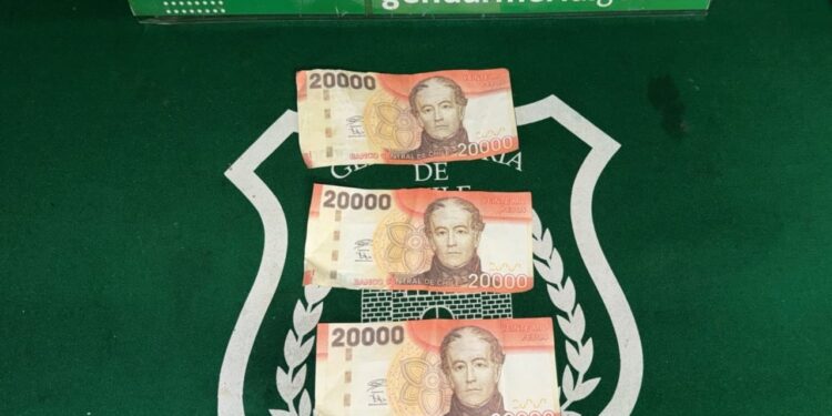Gendarmes frustran ingreso de billetes falsos a cárcel de Osorno en jornada de visita