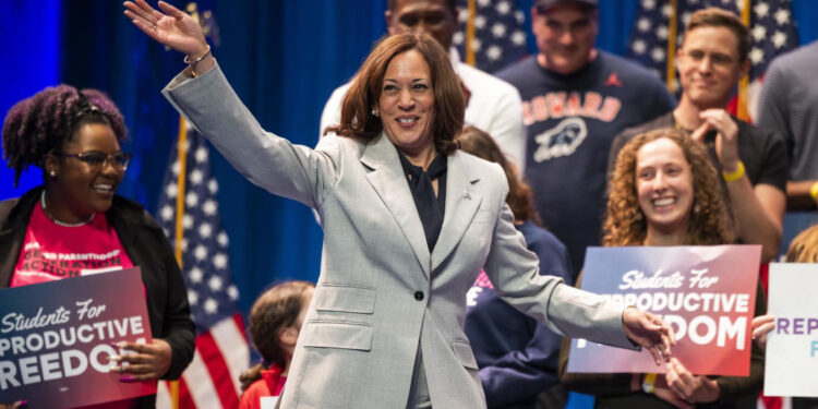 Campaña de Kamala Harris recaudó 47 millones de dólares en apenas siete horas
