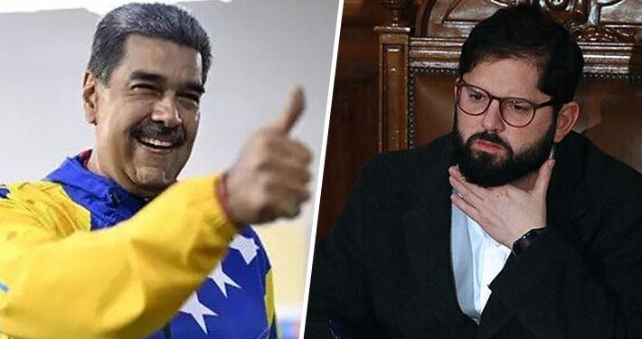 Cadem: 99% tiene una imagen negativa de Maduro y 87% apoya postura de Boric sobre Venezuela