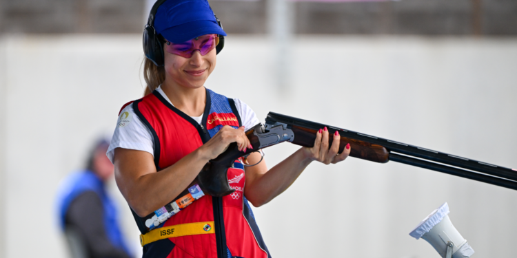 ¡Histórica! Francisca Crovetto conquistó la medalla de oro en el tiro skeet de París 2024