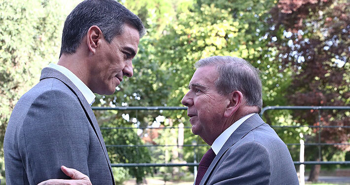 Pedro Sánchez recibe a Edmundo González en Madrid en medio de las tensiones entre España y Venezuela
