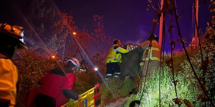 Carabineros rescatan con vida a joven que se lanzó al río Damas en Osorno