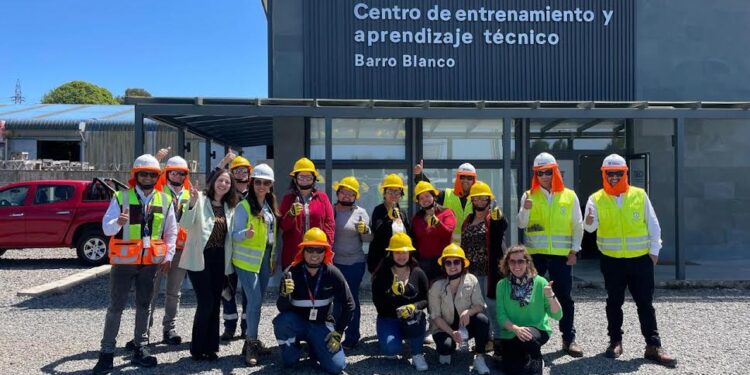 Vecinas del programa “Mujeres jefas de Hogar” de Osorno visitaron patio de entrenamiento de Saesa