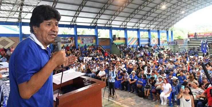 Evo Morales asegura que es “la primera opción” electoral en Bolivia pese a inhabilitación