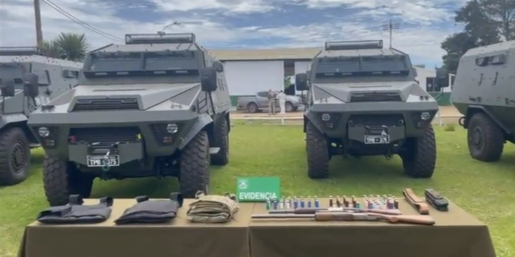 Hallaron escopetas vinculadas con triple crimen de carabineros en Cañete