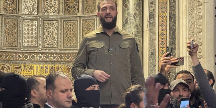 Líder del nuevo poder sirio pidió intervención internacional