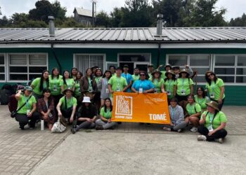 Estudiantes de Santo Tomás Osorno realizaron voluntariado de verano en localidad de Tomé