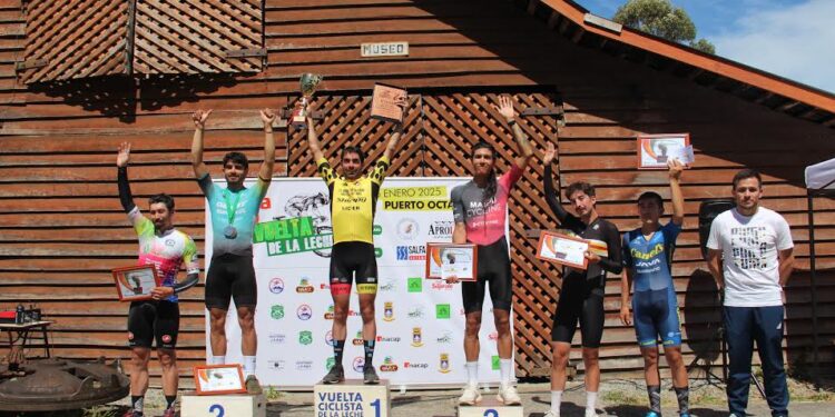 Puerto Octay: Ciclista nacional y argentino fueron los triunfadores de la 20ª Vuelta Ciclista de la Leche