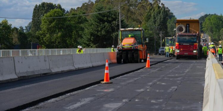 Desde este viernes habilitan una vía en Puente Cancura: obras estarían terminadas en el mes de marzo