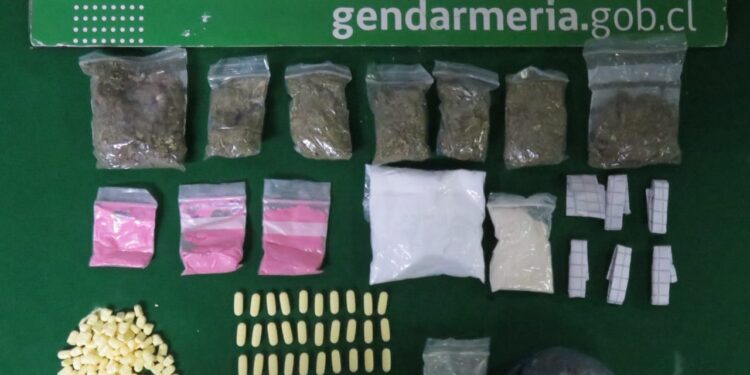 Gendarmería incauta droga en dos procedimientos en la cárcel de Osorno
