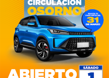 Municipio de Osorno abrirá días sábados de marzo para renovar permiso de circulación 2025