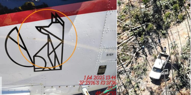 Helicóptero es atacado a balazos mientras combatía incendio en provincia de Arauco