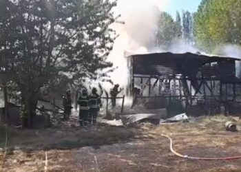 Incendio en sector Polloico afectó una vivienda y dejó a una adulta mayor damnificada