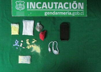 Gendarmes incautan droga tras jornada de visita en cárcel de Osorno