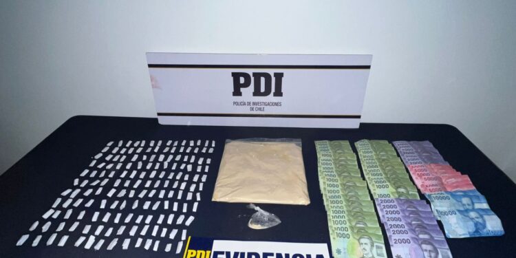 Detienen a 4 personas por venta de drogas en sector de Puerto Varas