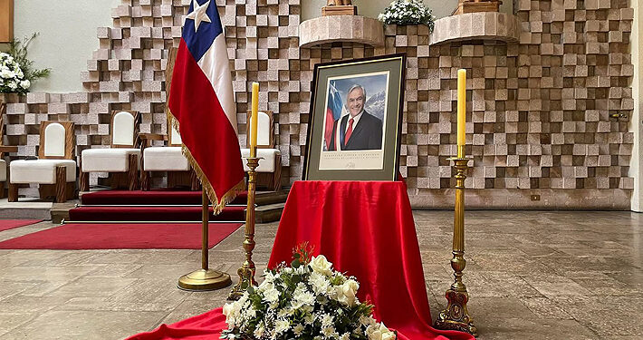 Realizan misa en memoria del expresidente Piñera en Catedral de Temuco