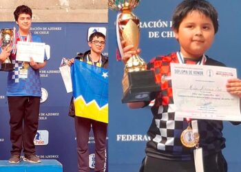Osorninos participaron en campeonato nacional de ajedrez de la niñez y juventud