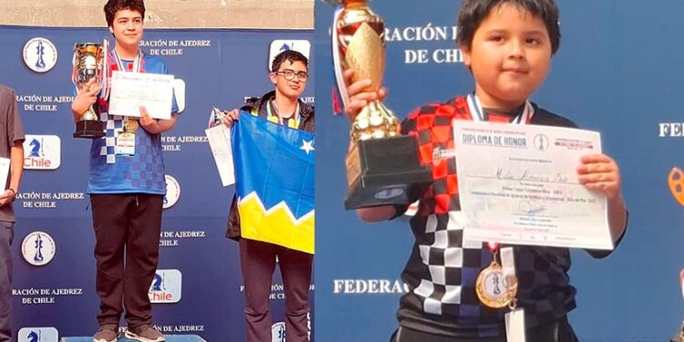 Osorninos participaron en campeonato nacional de ajedrez de la niñez y juventud