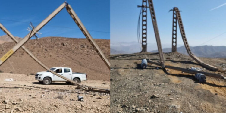 CGE denunció robo de cinco kilómetros de cable de cobre en Copiapó