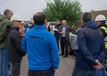 Osorno: Realizan visita inspectiva por pretil del sector Francke de cara al invierno