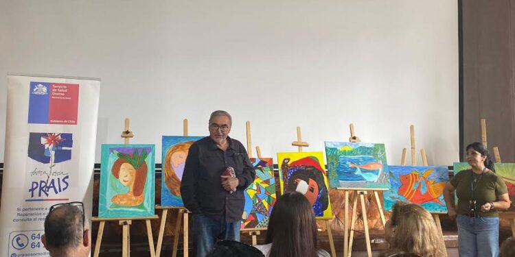 PRAIS Osorno realiza cierre de taller de arte terapia 