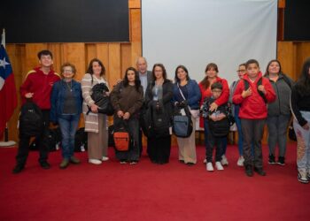 Entregaron útiles escolares a mil alumnos de establecimientos educacionales de Osorno