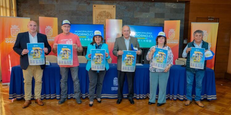 Municipio lanzó programa de actividades del aniversario 467 de Osorno 