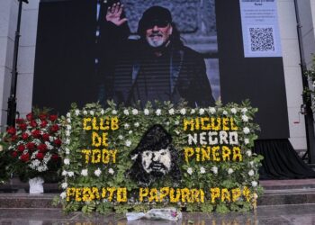 Emotiva despedida a Miguel ‘Negro’ Piñera en el Parque del Recuerdo
