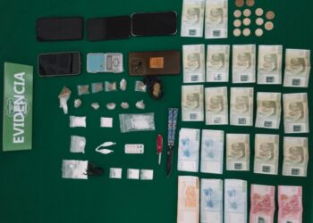 Detienen a tres sujetos por microtráfico y porte ilegal de armas blancas en Osorno