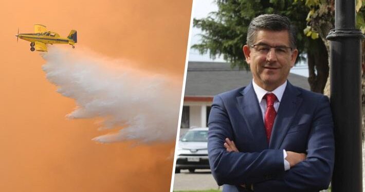 Alcalde de Santa Juana por incendios forestales: «Hay claras sospechas de intencionalidad»