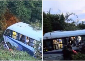 Bus con pasajeros cae por barranco y deja al menos 10 lesionados en Cochamó
