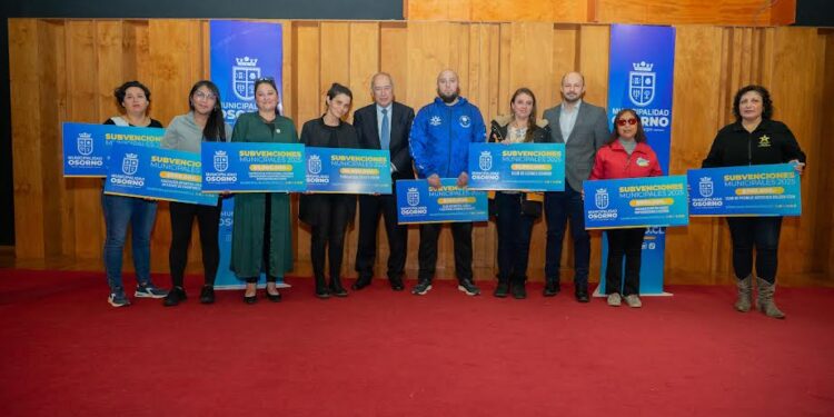 Más de 60 organizaciones recibieron subvenciones del municipio de Osorno