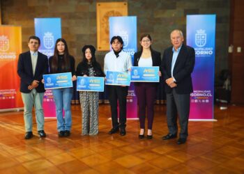 Cuatro jóvenes osorninos recobieron “Beca de Las Artes 2025”